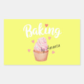 Love Baking Sticker (Voorkant)