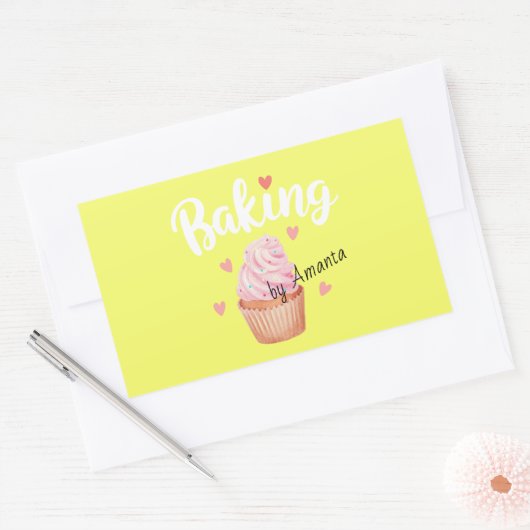 Love Baking Sticker (Envelop)