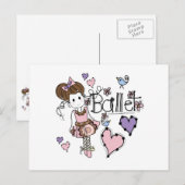 Love Ballet Briefkaart (Voorkant / Achterkant)