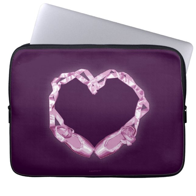 Love Ballet Laptop Sleeve (Voorkant)