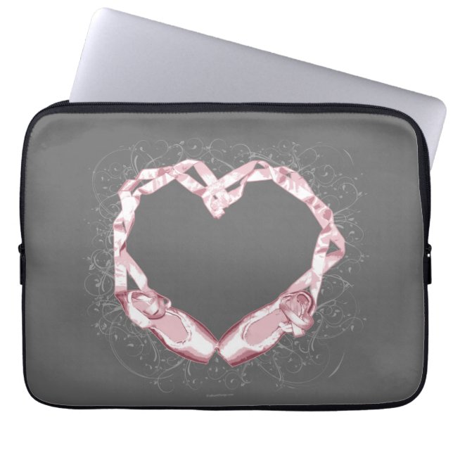 Love Ballet Laptop Sleeve (Voorkant)