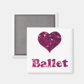 Love Ballet Magneet (Voorkant / Achterkant)