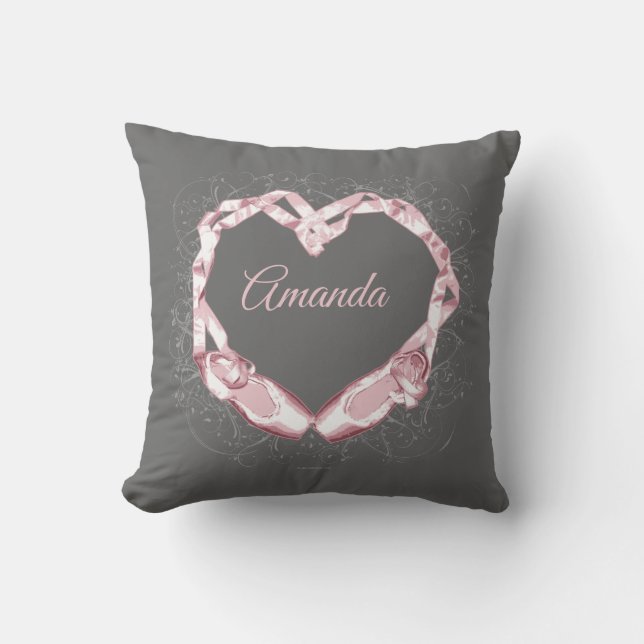 Love Ballet (Personalized) Kussen (Voorkant)