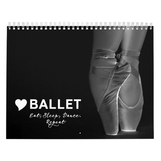 Love Ballet Photo Wall Agenda Kalender (Hoes)