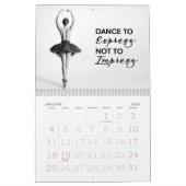 Love Ballet Photo Wall Agenda Kalender (Jan 2026)