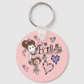 Love Ballet Sleutelhanger (Voorkant)