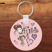 Love Ballet Sleutelhanger (Voorkant)