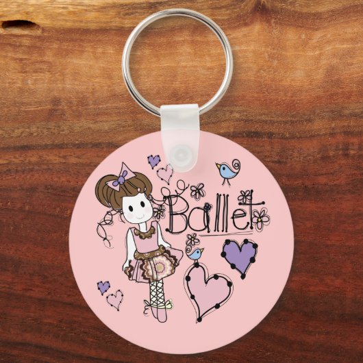 Love Ballet Sleutelhanger (Voorkant)