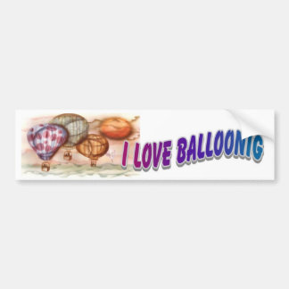 Love Ballooning Bumpersticker