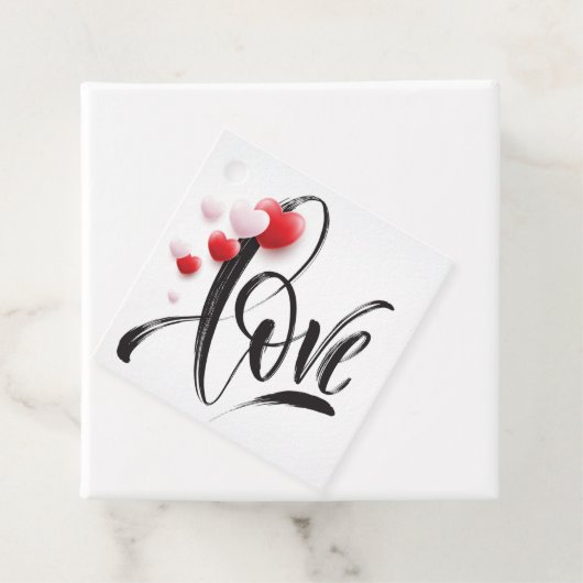 Love Balloons Valentijnsdag Gift Label (In situ)