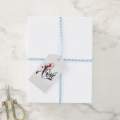 Love Balloons Valentijnsdag Tall Gift Label Cadeaulabel (Met Touw)