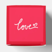 Love Ballotins Bedankdoosjes (Bovenkant)