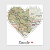 Love Banff National Park Sticker (Vel)