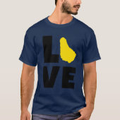 Love Barbados T-Shirt (Voorkant)