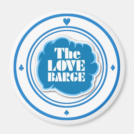 LOVE BARGE Mighty Magic Magnet! Magneet (Voorkant)