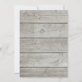 Love Barn Weddings Uitnodiging (Achterkant)