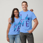 Love Barrel Racing grappig T-shirt (Unisex)