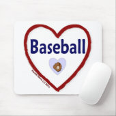 Love Baseball Muismat (Met muis)
