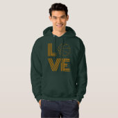 Love Basketbal Gift Hoodie (Voorkant volledig)