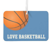 Love Basketball Air Freshener Luchtverfrisser (Achterkant)