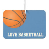 Love Basketball Air Freshener Luchtverfrisser (Voorkant)