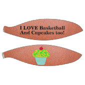 Love Basketball and Cupcakes Mini Basketbal (Panelen)