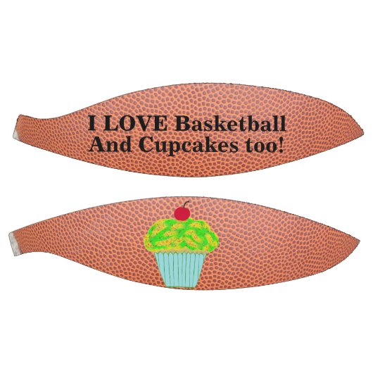 Love Basketball and Cupcakes Mini Basketbal (Panelen)