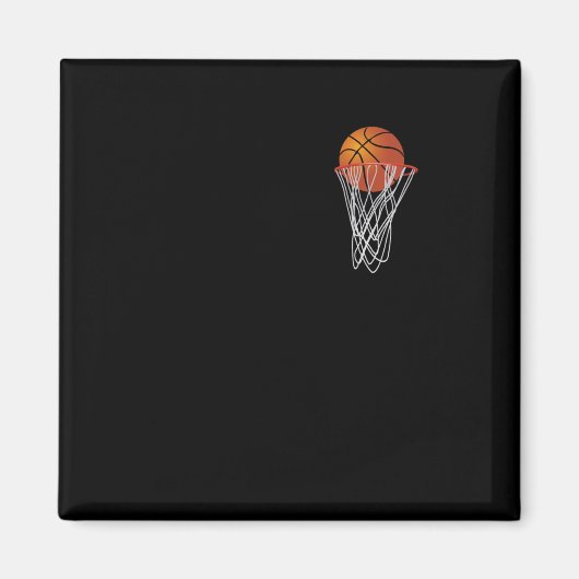 Love Basketball - Basketballers Magneet (Voorkant)