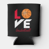 Love basketball blikjeskoeler (Voorkant)