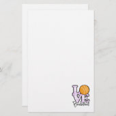 Love Basketball Briefpapier (Voorkant / Achterkant)