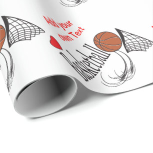Love Basketball Cadeaupapier