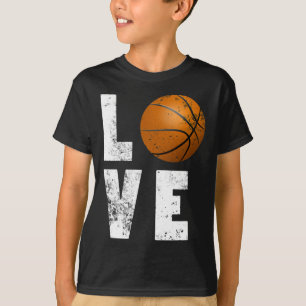 Love Basketball Cool Design voor sportliefhebbers T-shirt