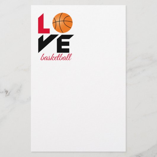 Love basketball flyer (Voorkant)