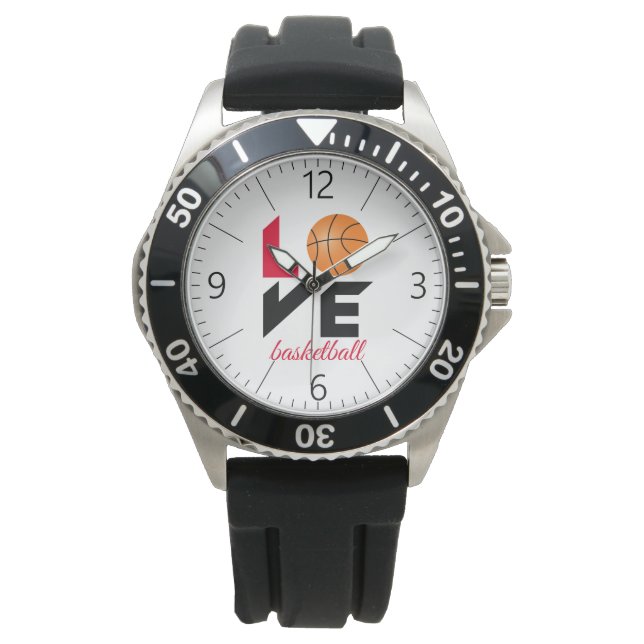 Love basketball horloge (Voorkant)