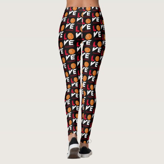 Love basketball leggings (Achterkant)