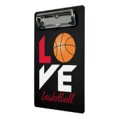 Love basketball mini klembord (Angled2)