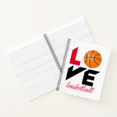 Love basketball notitieboek (Binnen)