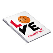 Love basketball notitieboek (Rechterzijde)