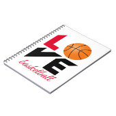 Love basketball notitieboek (Linkerzijde)