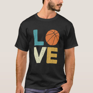 Love Basketball Player Coach Point Guard Ball Shoo T-shirt