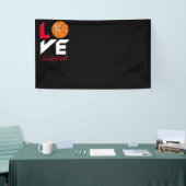 Love basketball spandoek (Beurs)