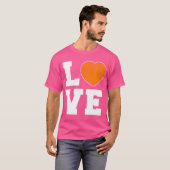 Love Basketball T-shirt (Voorkant volledig)