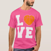 Love Basketball T-shirt (Voorkant)