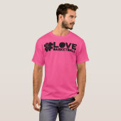 Love Basketball T-shirt (Voorkant volledig)