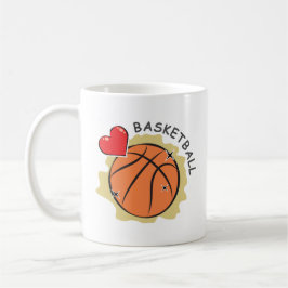 Love Basketball T-Shirt Koffiemok