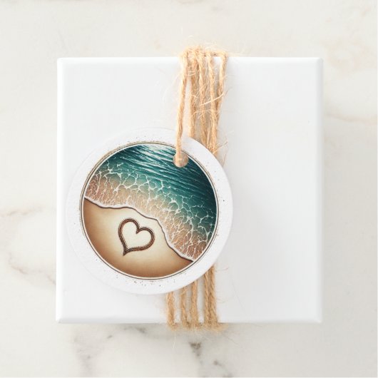 Love Beach Bedankjes Labels (In situ)