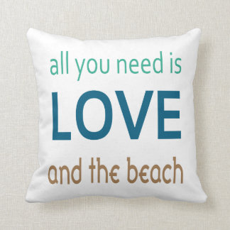 Love & Beach Pillow Kussen