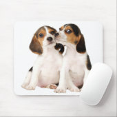 Love Beagle Puppy Dog Muismat (Met muis)