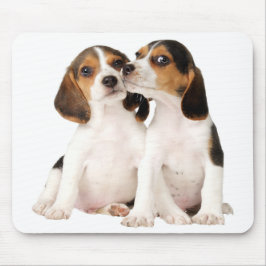 Love Beagle Puppy Dog Muismat