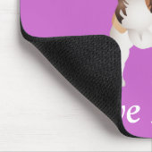 Love Beagles Puppy Dog Cartoon Muismat (Hoek)